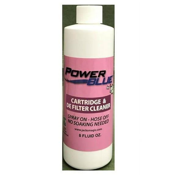 Jacks Magic JMPBCARTRIDGE08 Instant Cartridge & DE Filter Cleaner- 8 oz