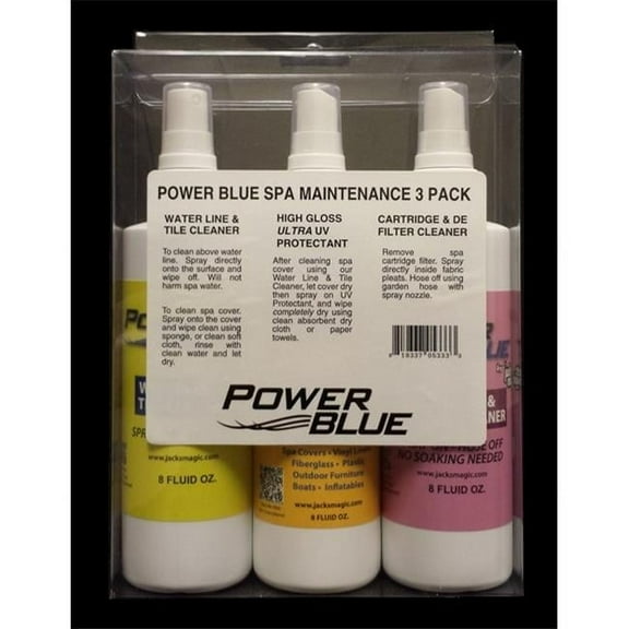 Jacks Magic Power Blue Spa Maintenace Kit