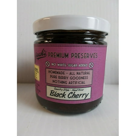Jacks Premium Preserves No Sugar Added Black Cherry 10 oz