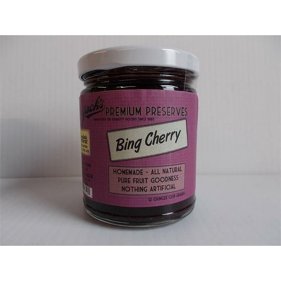 Jacks Premium Preserves Seedless Bing Cherry  12oz