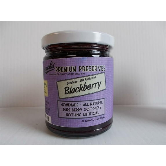 Jacks Premium Preserves Seedless Blackberry 12oz