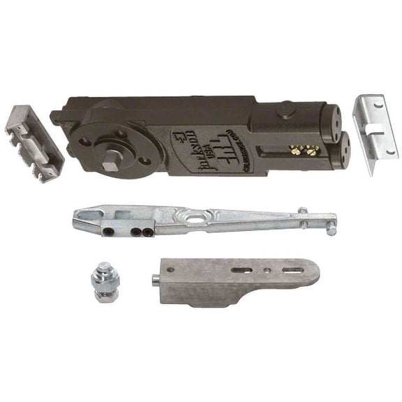 Jackson 21101GE07 Light Duty Spring 90 No Hold Open Overhead Concealed Closer With "GE" Side-Load Hardware Package