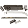 thumbnail image 1 of Jackson 21201U62804 Satin Aluminum Regular Duty Spring 90 Hold Open Overhead Concealed Closer with 'U' Offset Slide-Arm Hardware Package, 1 of 7