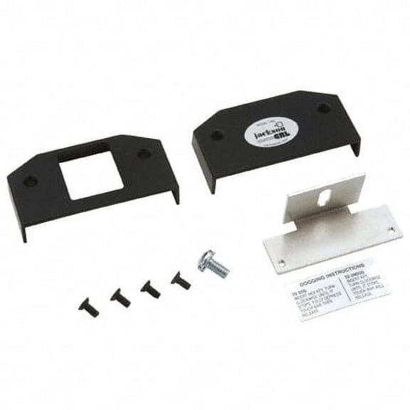 Jackson 302654313 Dark Bronze Base Cover Plate Package for 1295 Rim Panic Exit Device