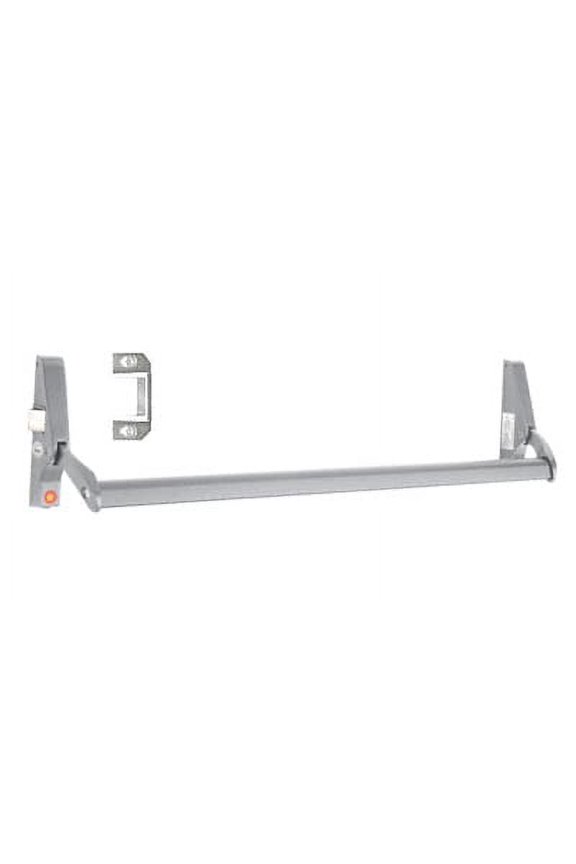 311095LC4628 Satin Aluminum 48" 10 Series Left Hand Reverse Bevel Crossbar Rim Panic Exit Device