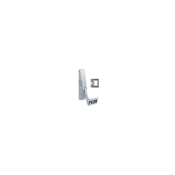 Jackson 311095PLS628 Reverse Bevel Paddle Rim Panic Exit Device Satin Aluminum