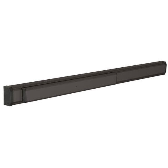 Jackson 311285SL4313 Dark Bronze 48" 1285 Push Pad Concealed Vertical Rod Left Hand Reverse Bevel Panic Exit Device, Smooth Finish