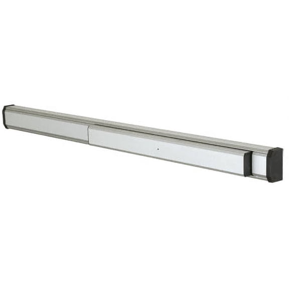 Jackson 311285SR4628 Satin Aluminum 48" 1285 Push Pad Concealed Vertical Rod Right Hand Reverse Bevel Panic Exit Device, Smooth Finish