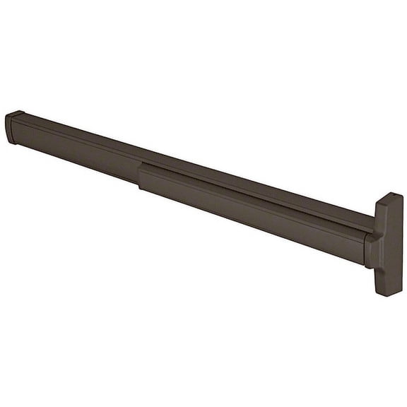 Jackson 3120861R47313 Model 2086 with Impact Kit Concealed Vertical Rod Panic Exit Device Right Hand Reverse Bevel Fits 4/0 x 7/0 Door Dark Bronze Finish