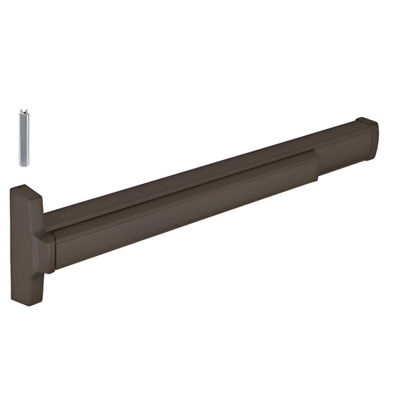 Jackson 312086L37313 Concealed Vertical Rod Panic Exit Device 36" Door Width Left Hand Reverse Bevel Type Dark Bronze Finish