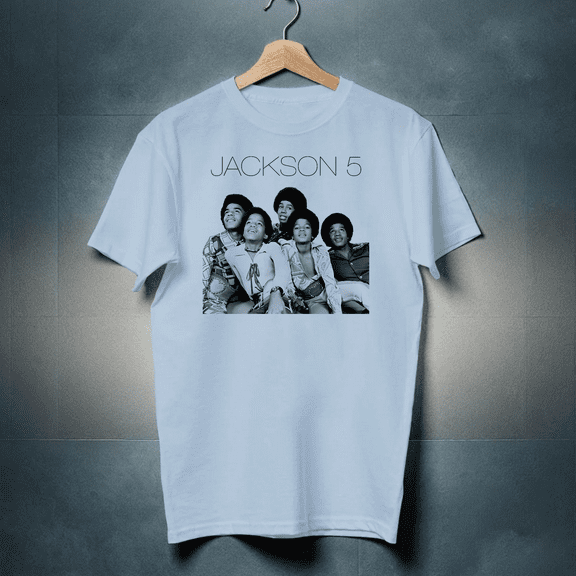 Jackson 5 - White Shirt - Ships Fast! High Quality!