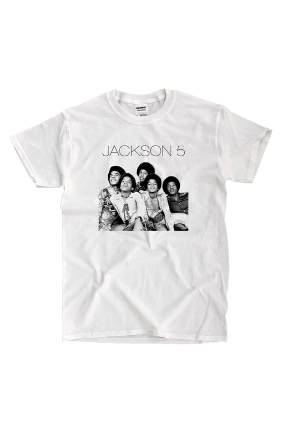 Jackson 5 - White Shirt - Ships Fast! High Quality!