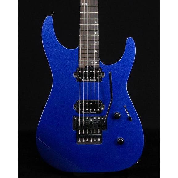 Jackson American Series Virtuoso, Streaked Ebony FB, Mystic Blue