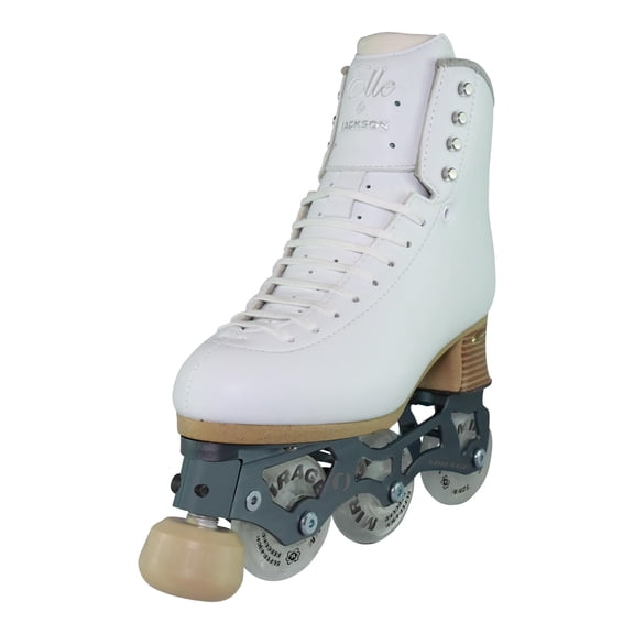 Jackson Atom Inline Roller Skates - Elle Skate Package 800 (Size 4.5, Adult)