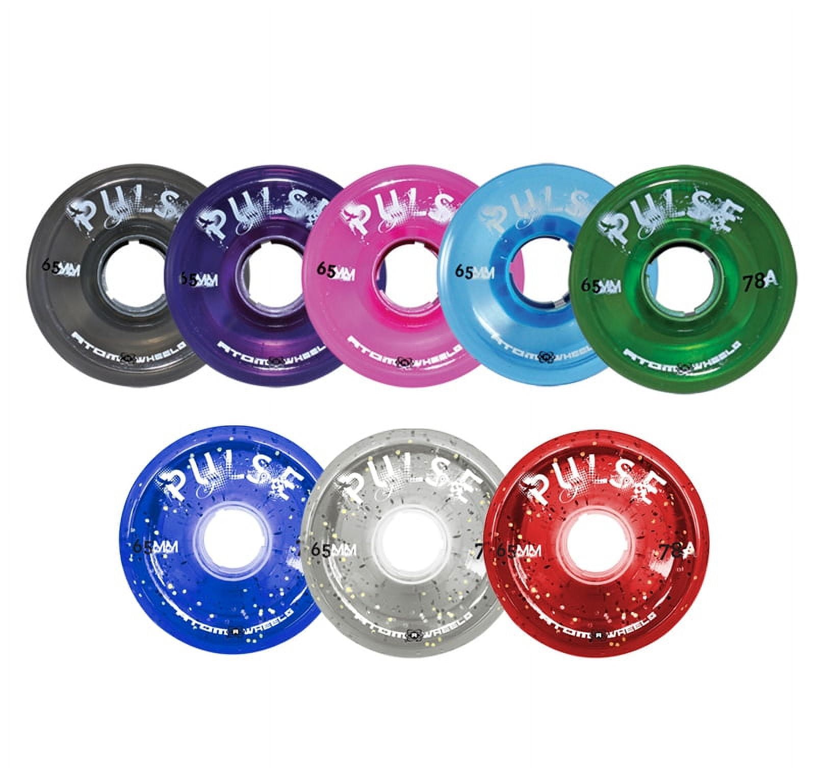 Jackson Atom Outdoor Wheels - Pulse (Clear Glitter, 8pk)
