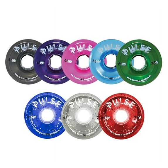 Jackson Atom Outdoor Wheels - Pulse (Green, 8pk)