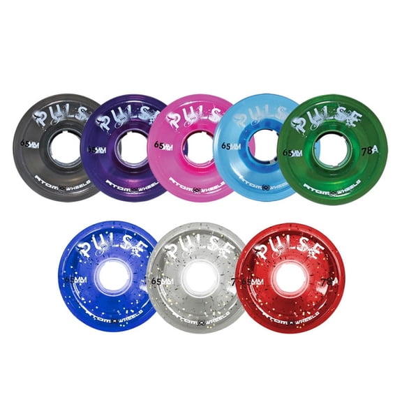 Jackson Atom Outdoor Wheels - Pulse (Red, 4pk)