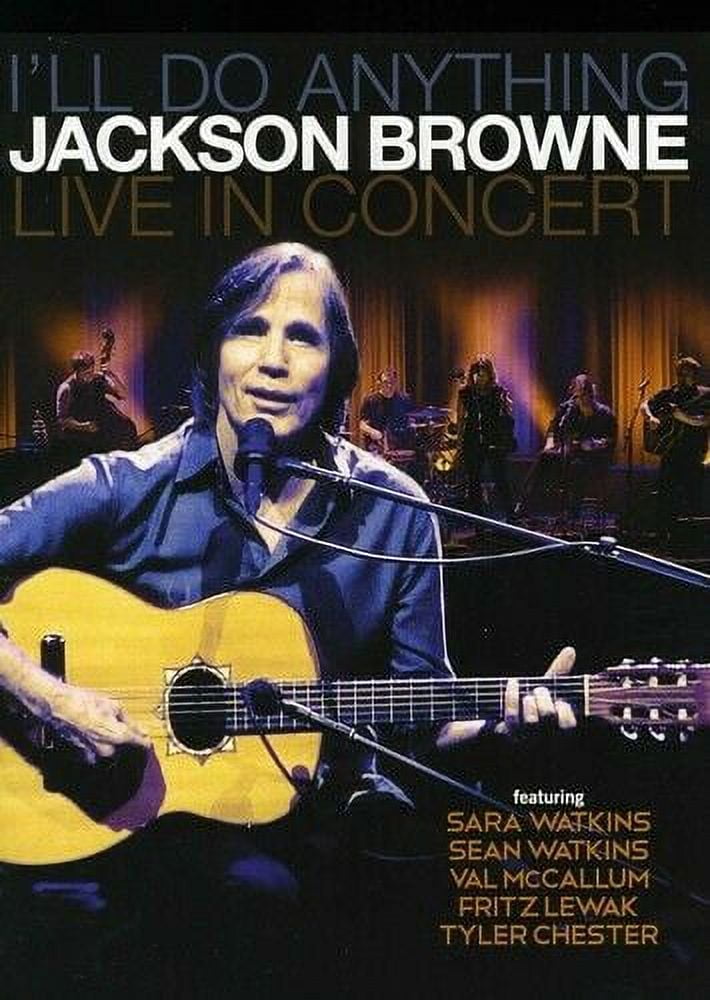 Jackson Browne I'll Do Anything Live in Concert [New DVD] Digipack