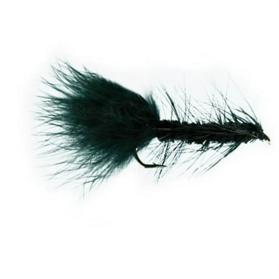 Jackson Cardinal Flies Black Wooly Bugger