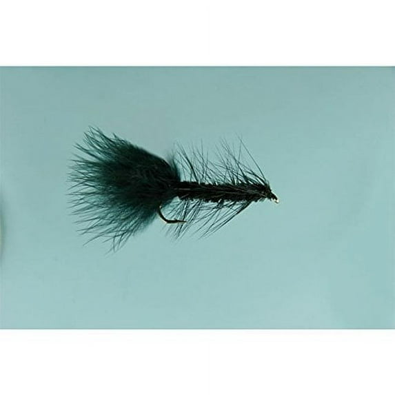 Jackson Cardinal Flies Black Wooly Bugger