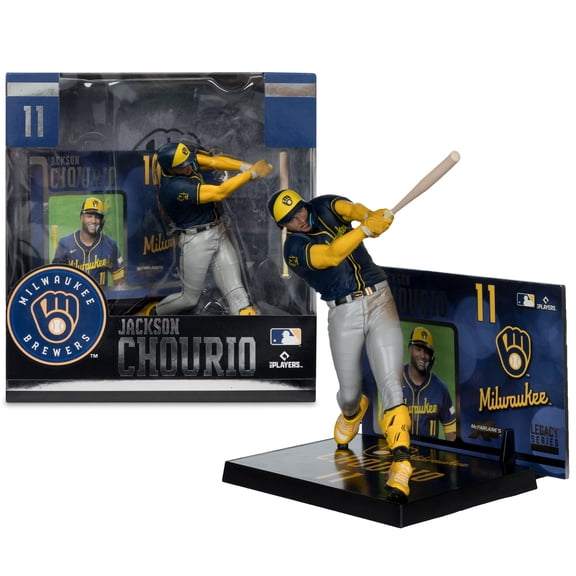 Jackson Chourio (MLB: Milwaukee Brewers) 7" Posed Figure McFarlane's SportsPicks #18