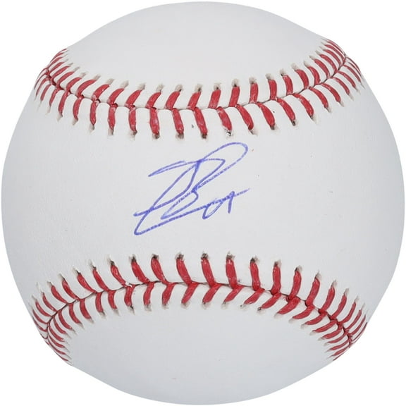 Jackson Chourio Milwaukee Brewers Autographed Baseball - Fanatics Authentic Certified