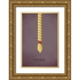 thumbnail image 1 of Jackson, Christian 23x32 Gold Ornate Wood Framed with Double Matting Museum Art Print Titled - Rapunzel, 1 of 4