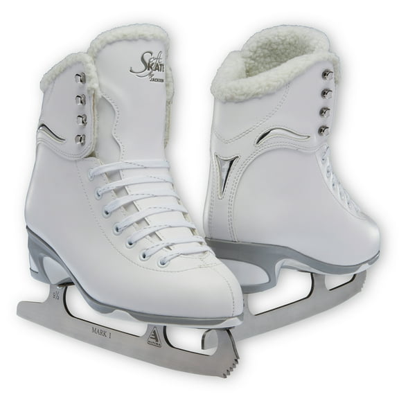 Jackson Comes Sharpened SoftSkate JS180 Female Ice Skates, Fleece, 6 Adult