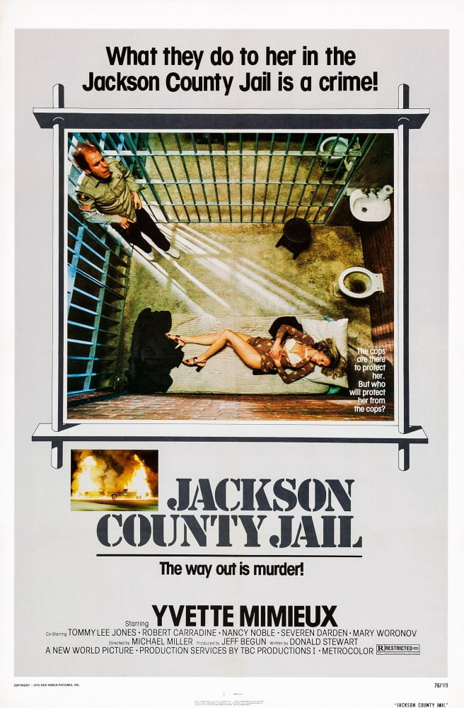 Jackson County Jail U Canvas Art - (11 x 17)