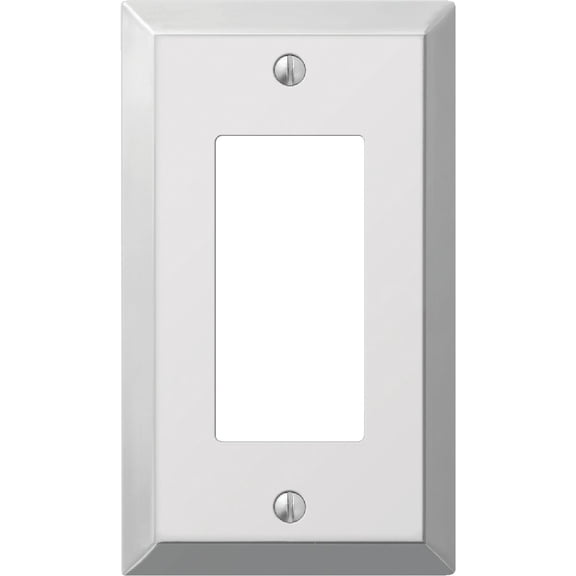 Jackson Deerfield 9CS117 Rocker/GFI Wall Plate, Chrome Plated