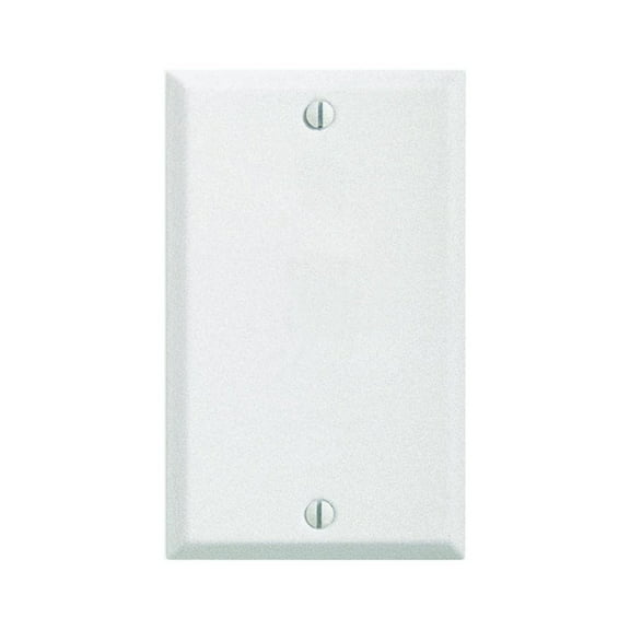 AmerTac Deerfield Wall Plate 8WK100 Pro-White Steel - Metal Wall Plate - White