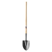 Jackson Eagle Long-Handle Round Point Shovel, No. 2 Blade, 46" Handle, Steel/Ash