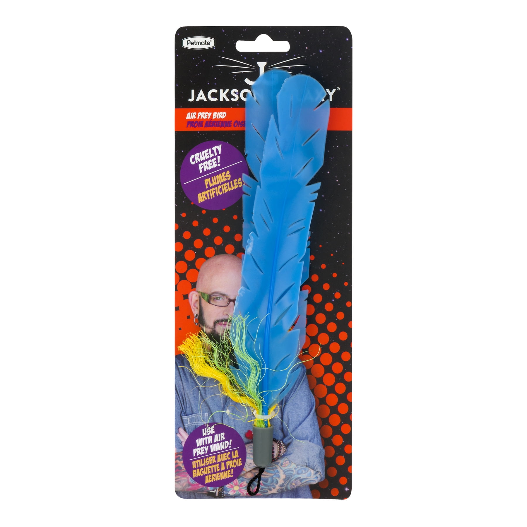 Jackson Galaxy Plastic Air Wand Cat Toy