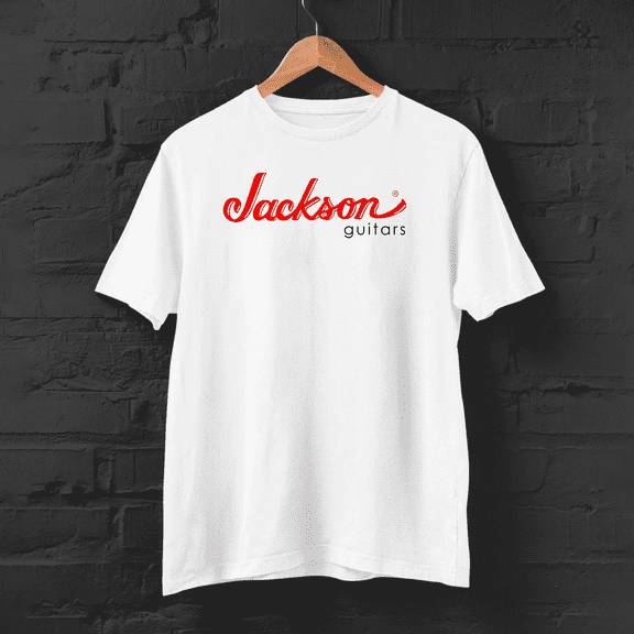 Jackson Guitars Logo T-Shirt Made in USA Size S-5XL Many Colors