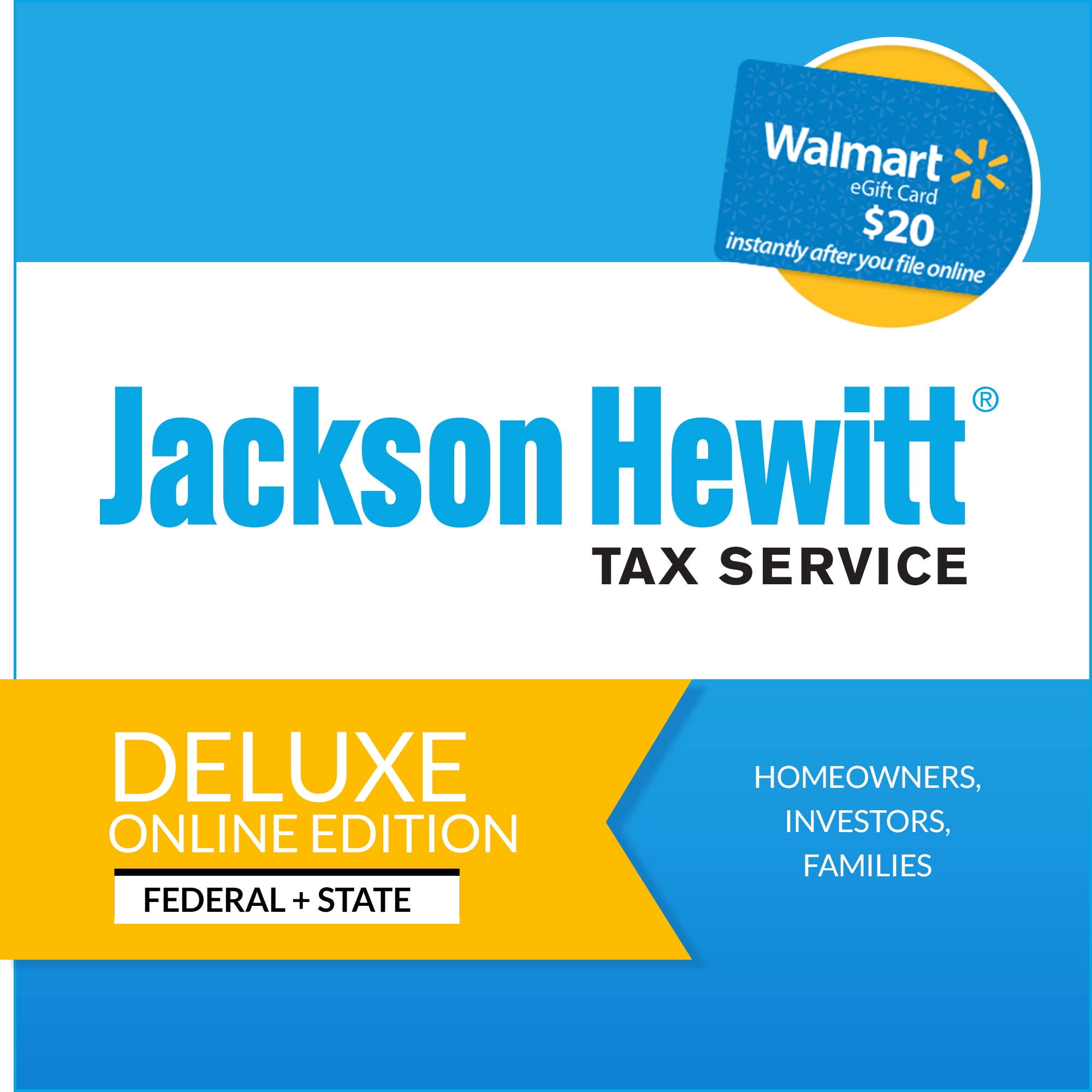 Jackson Hewitt Online Deluxe + State Edition 2015 (Digital Code