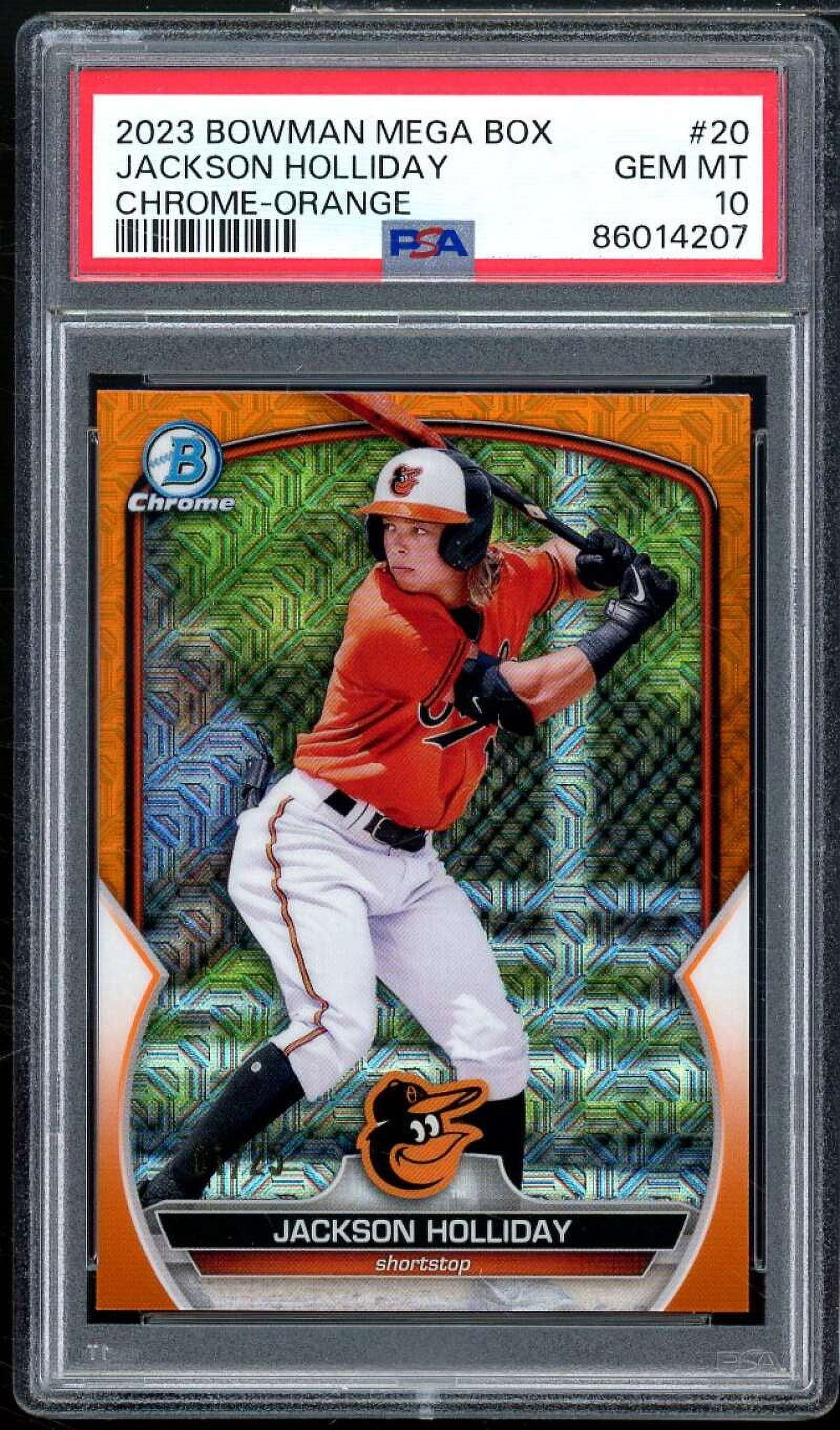 ジャクソン・ホリデー 直筆サインカード topps bowman chromeTopps 