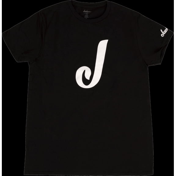 Jackson "J" Logo Large T-Shirt - BLACK, #299-2287-606