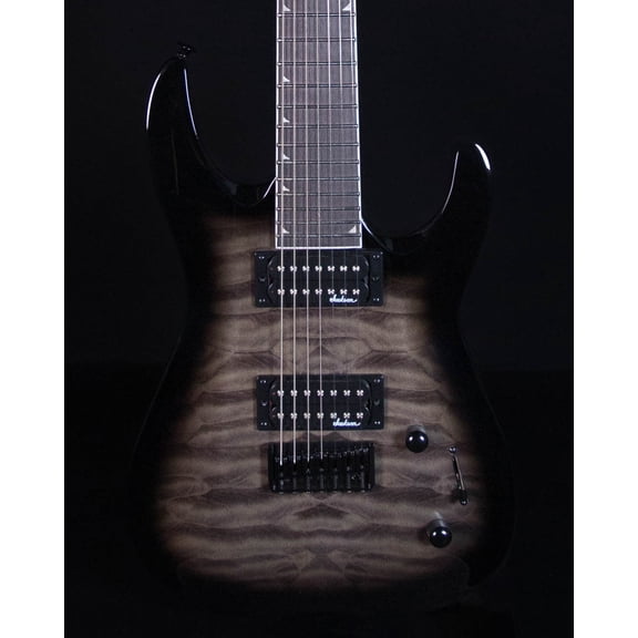 Jackson JS Series Dinky Arch Top JS22Q-7 DKA HT Electric Guitar - Transparent Black Burst