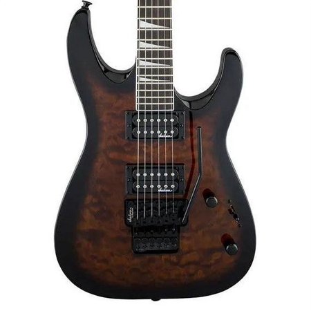 Jackson JS Series Dinky Arch Top JS32Q DKA Electric Guitar, Amaranth Fingerboard, Dark Sunburst