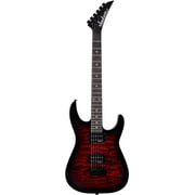 Jackson JS Series Dinky JS11Q Electric Guitar - Transparent Red
