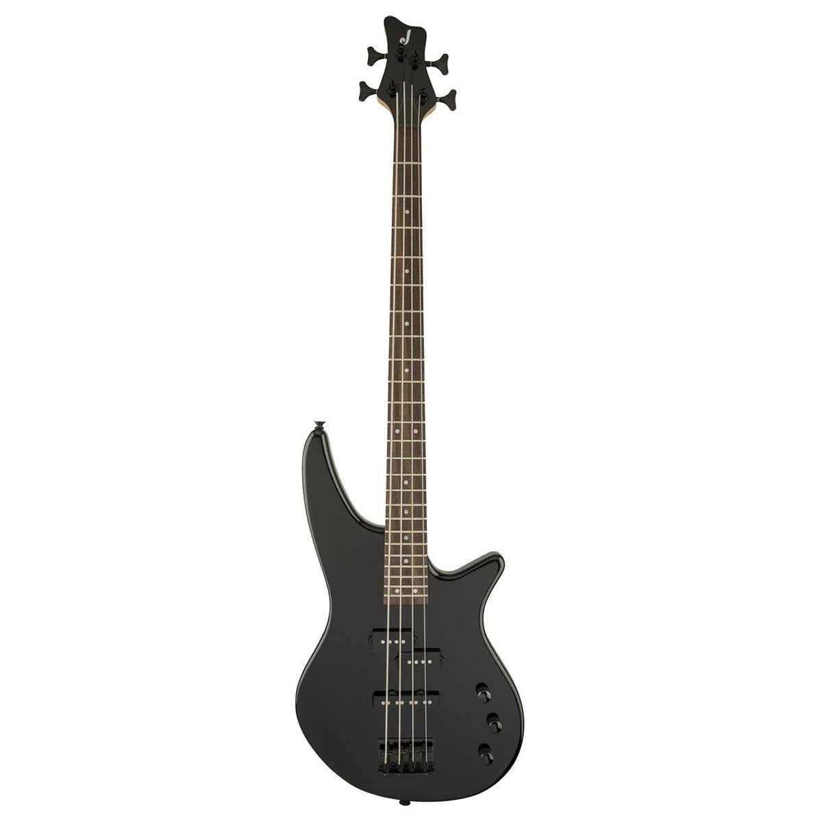 Gloss Black 4-String Maple Neck Electric Bass Guitar