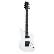 Jackson JS Series Surfcaster JS22 HT 6-String Right-Handed Electric Guitar with Poplar Body, Bolt-On Maple Neck, and Amaranth Fingerboard Snow White