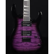 Jackson JS Series Dinky Arch Top JS32Q DKA HT 6-String Electric Guitar with Amaranth Fingerboard Right-Handed, Transparent Purple Burst