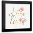 thumbnail image 1 of Jackson, Jenaya 12x12 Black Modern Framed Museum Art Print Titled - Blooming Delight VI White, 1 of 5