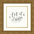 thumbnail image 1 of Jackson, Jenaya 12x12 Gold Ornate Wood Framed with Double Matting Museum Art Print Titled - Winter Scene VI, 1 of 4