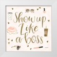 thumbnail image 1 of Jackson, Jenaya 15x15 White Modern Wood Framed Museum Art Print Titled - Boss Ladies VII Pink, 1 of 4
