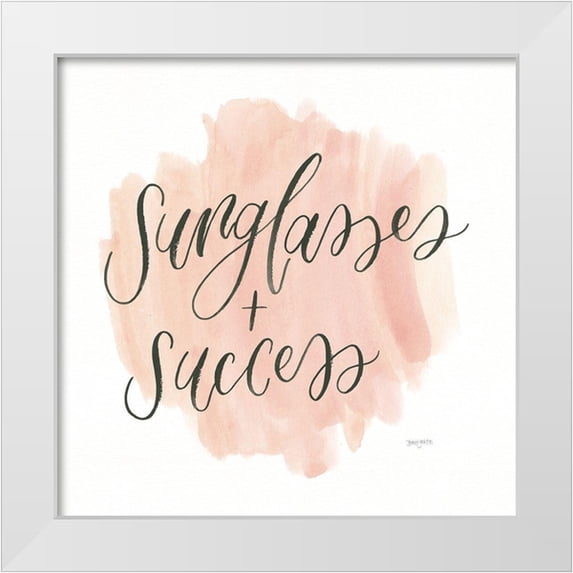 Jackson, Jenaya 15x15 White Modern Wood Framed Museum Art Print Titled - Girl Boss IV