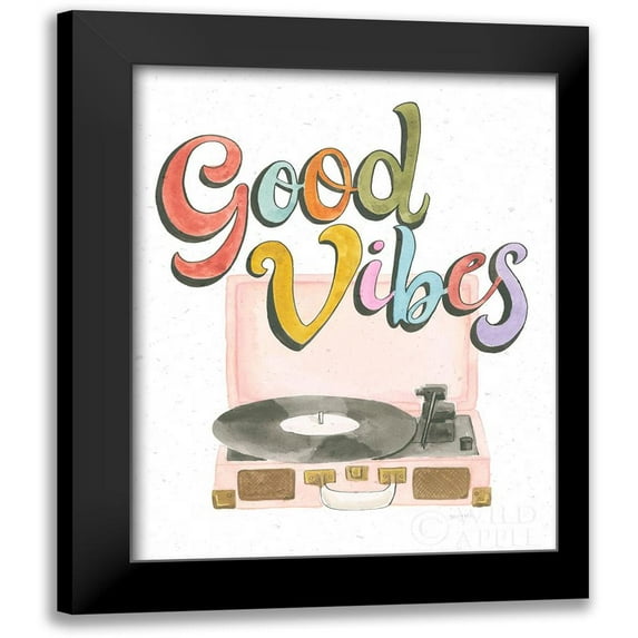 Jackson, Jenaya 15x18 Black Modern Framed Museum Art Print Titled - Retro Vibes II