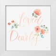 thumbnail image 1 of Jackson, Jenaya 20x20 White Modern Wood Framed Museum Art Print Titled - Blooming Delight VI Blush Loved, 1 of 4