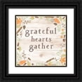 thumbnail image 1 of Jackson, Jenaya 26x26 Black Ornate Wood Framed with Double Matting Museum Art Print Titled - Autumn Offerings I Light Grateful, 1 of 4